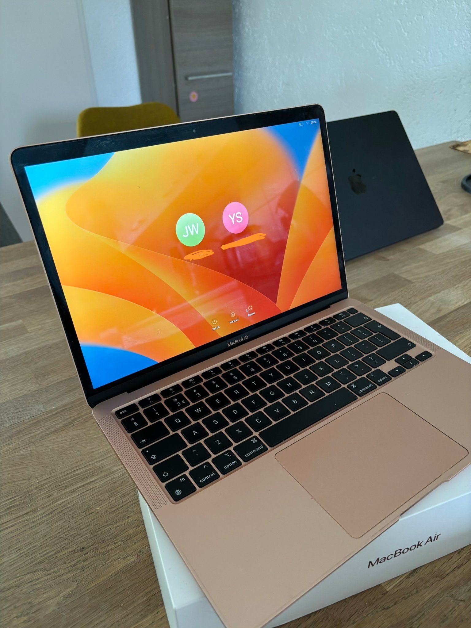 MacBook Air 13-inch met Apple M1-chip, Computers en Software, Apple Macbooks, Ophalen, Qwerty, 8 GB, 13 inch