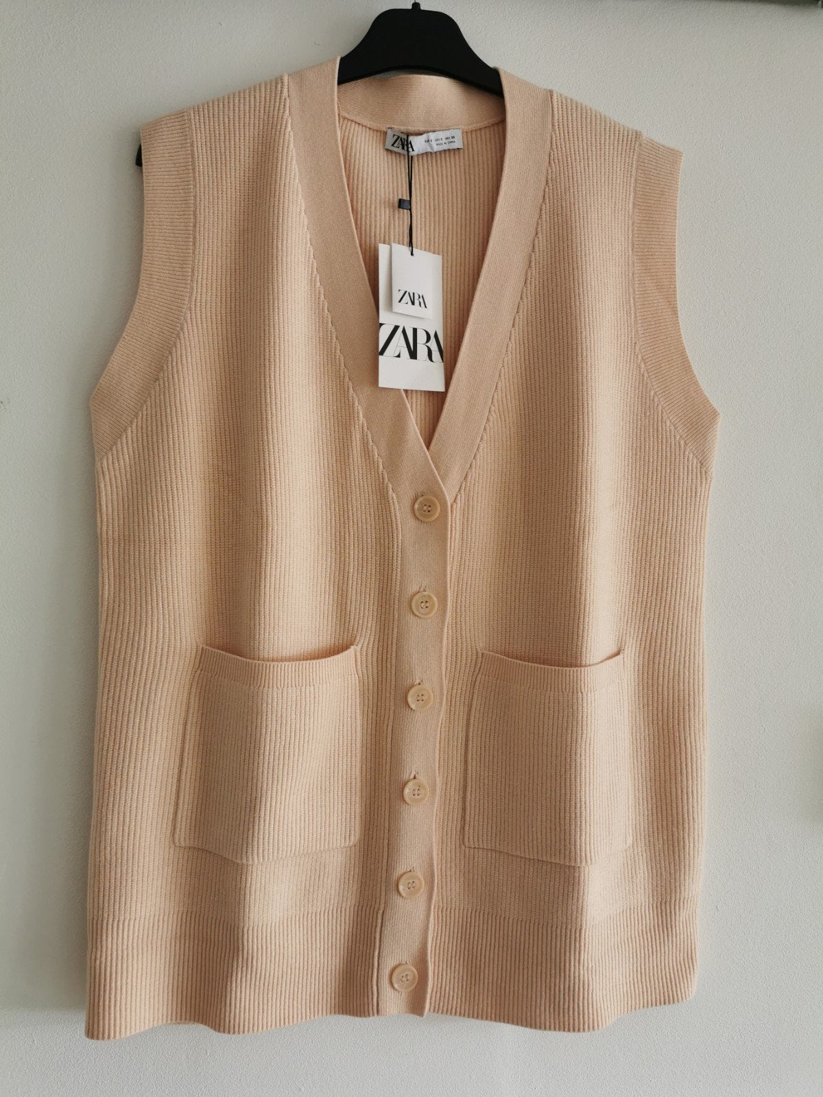 ZARA tricot gilet mt. S/M, Verzenden, Zara, Nieuw, Roze