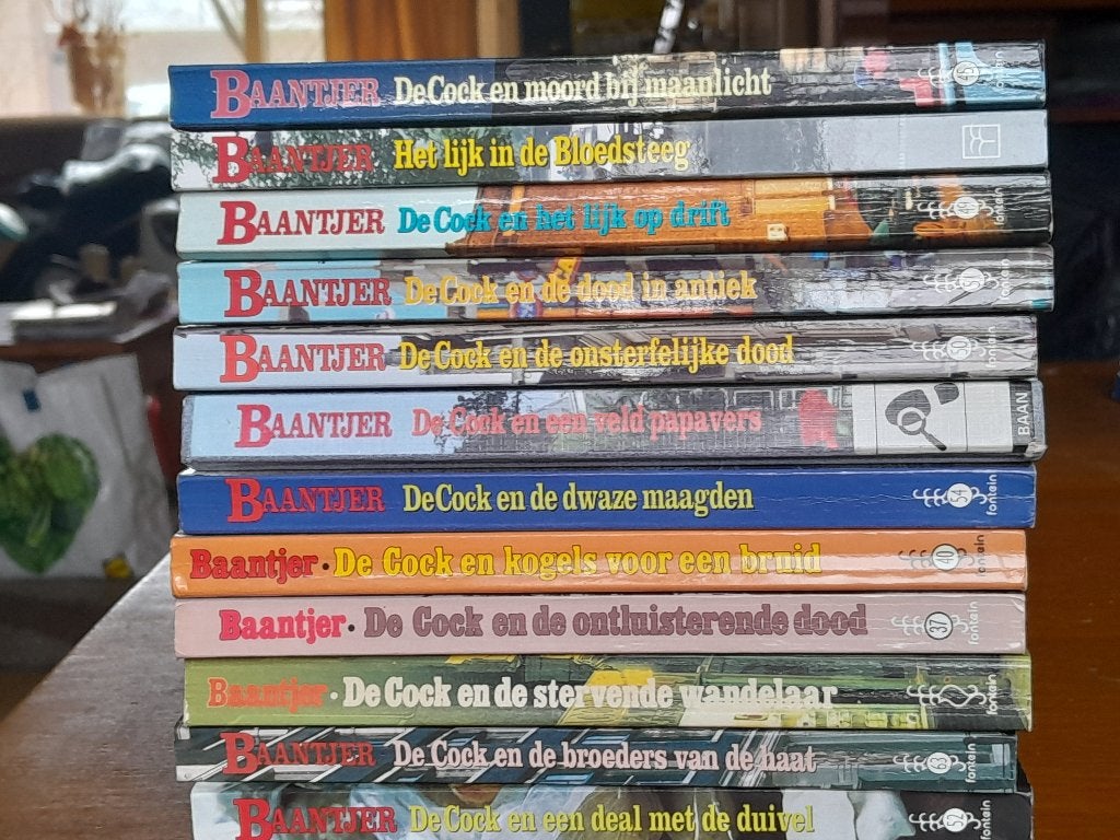 Baantjer boeken, Ophalen of Verzenden, Gelezen