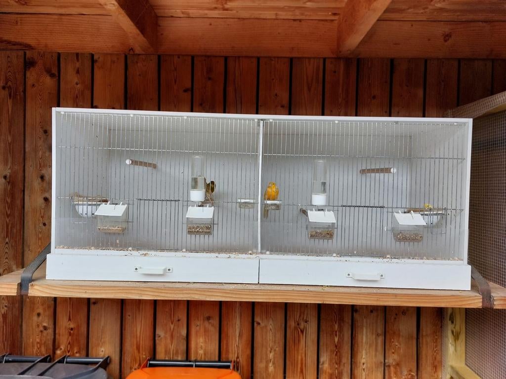 Kweekkooi vogels met knoeistrip voorkant, Dieren en Toebehoren, Ophalen, Broedkooi of Kweekkooi