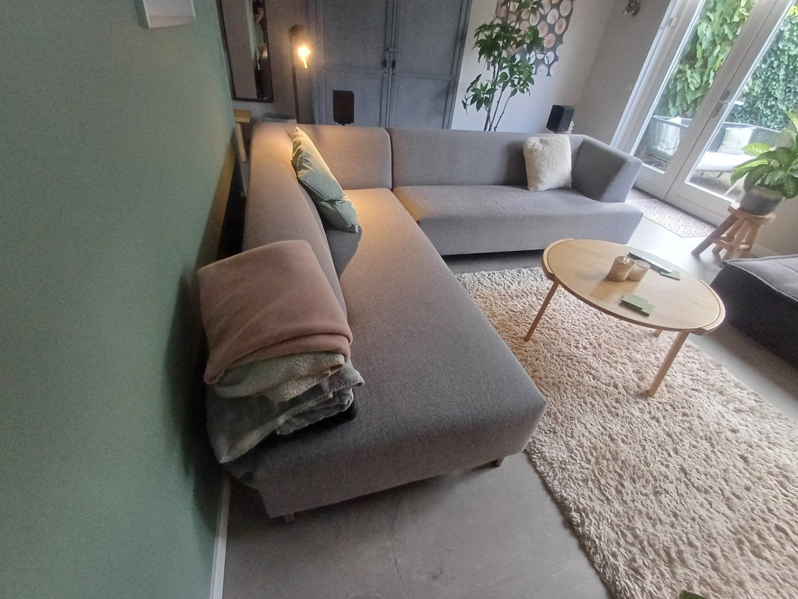 Bank van Eijerkamp Zutphen - Stevig en Comfortabel, Huis en Inrichting, Ophalen, Gebruikt, 100 tot 125 cm, Hoekbank