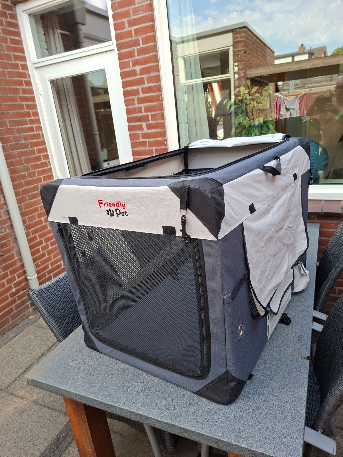 Reisbench, Dieren en Toebehoren, Hondenbenches, Gebruikt, Ophalen