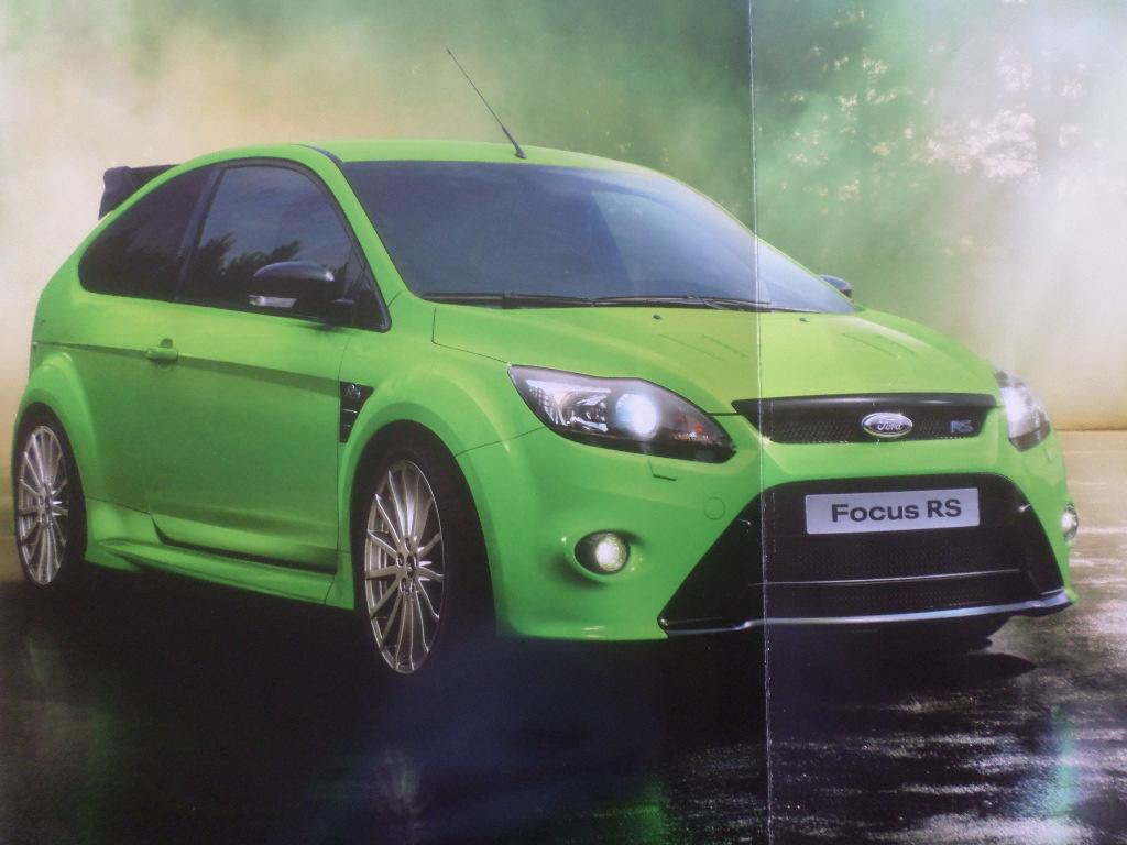 Ford Focus RS Brochure, Ophalen of Verzenden, Zo goed als nieuw, Ford