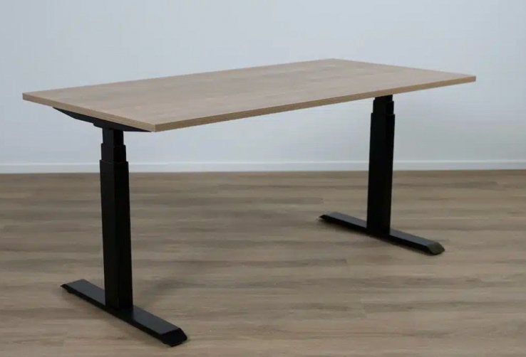 Ahrend bureau 80x140, Ophalen, In hoogte verstelbaar, Zo goed als nieuw