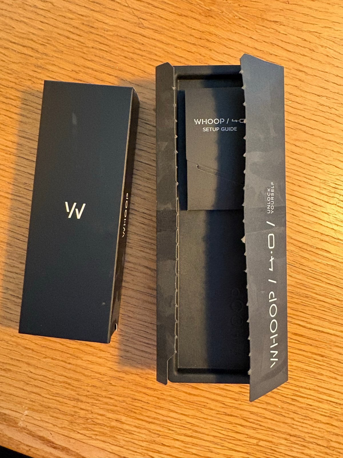 Nieuwe Whoop 4.0 Activity Tracker met extra band, Ophalen of Verzenden, Waterdicht, Zo goed als nieuw, Zwart