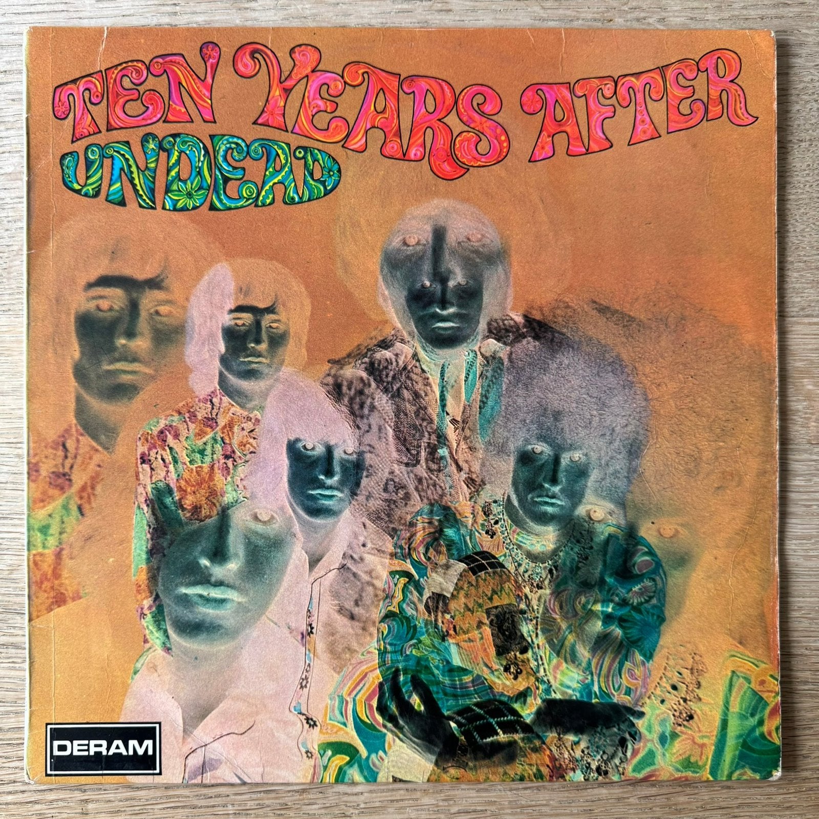 Ten Years After Undead LP Vinyl 1969 UK Blues Rock, 1960 tot 1980, Gebruikt, Fotohoes, Ophalen of Verzenden