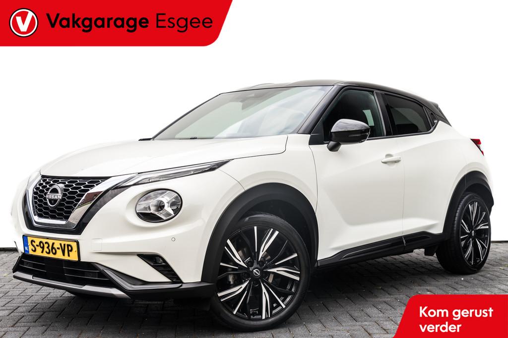 Nissan Juke 1.0 115 PK DIG-T N-Design Automaat | Ned Auto |, Auto's, Nissan, Met garantie (alle), Wit, Origineel Nederlands, Bedrijf