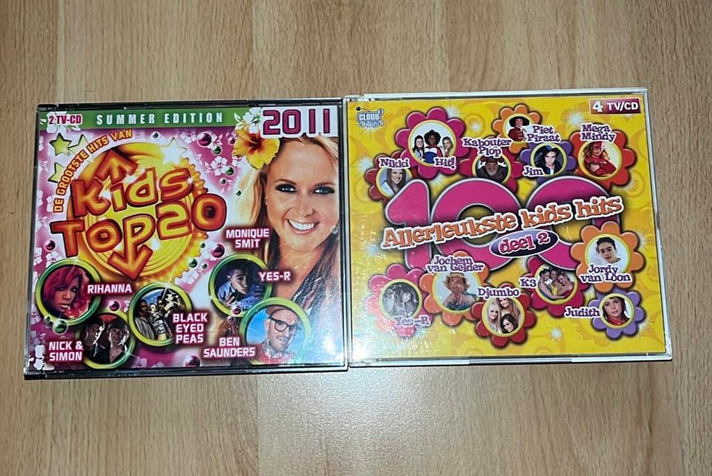 Kids top 20 & 100 aller leukste kids hits CD’s, Ophalen of Verzenden, Zo goed als nieuw
