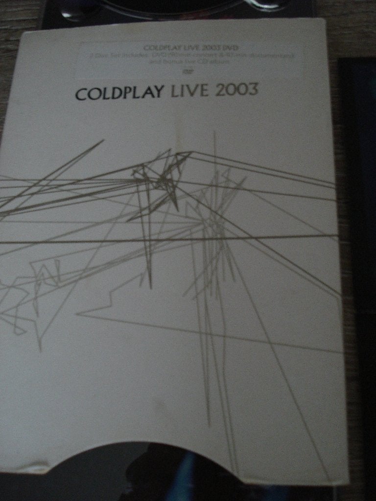 GOLDPLAY LIVE 2003  SYDNEY, Alle leeftijden, Ophalen of Verzenden, Zo goed als nieuw, Concert