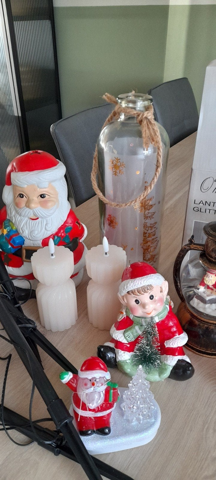 kerstspullen, Ophalen