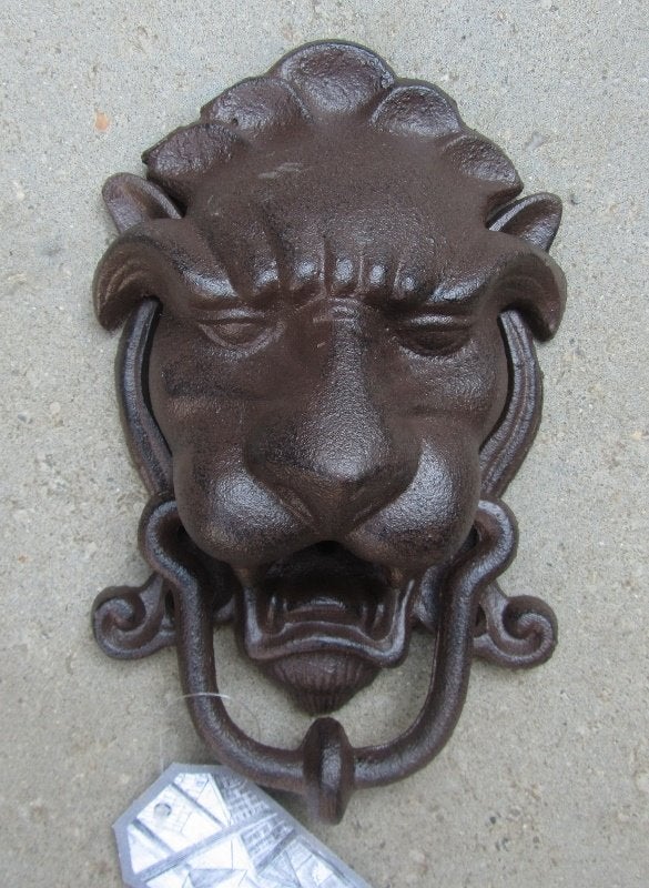 ESSCHERT DESIGN - DEURKLOPPER - LEEUW -GIETIJZER, Ophalen of Verzenden, Nieuw