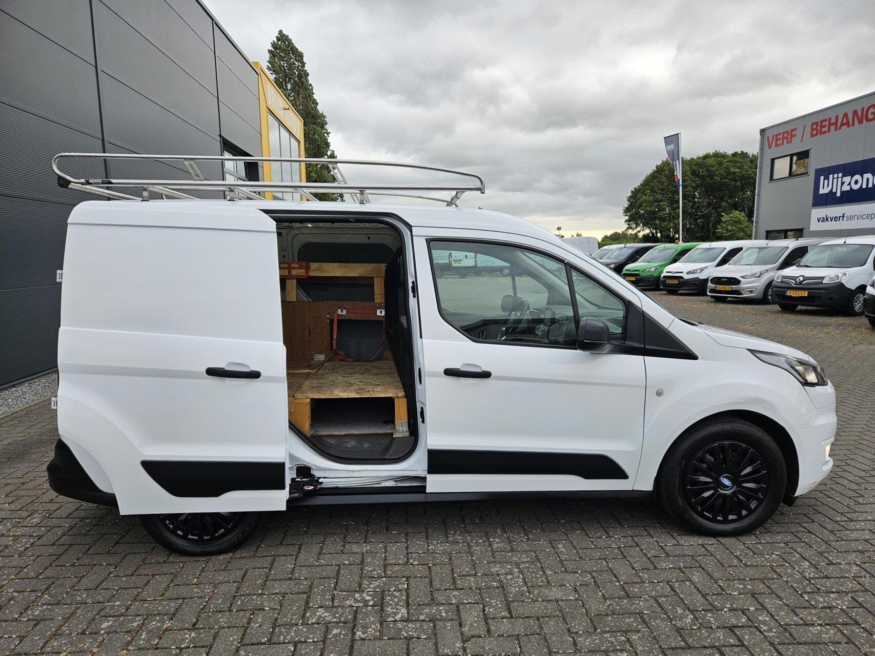 Ford Transit Connect 1.5 EcoBlue L1 Airco Camera Navi Trekh, Gebruikt, Euro 6, 4 cilinders, Wit