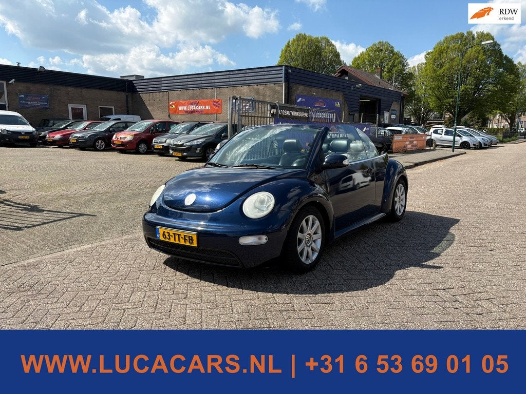 Volkswagen New Beetle Cabriolet 1.9 TDI Highline, Auto's, Voorwielaandrijving, 101 pk, Gebruikt, Beetle (Kever)