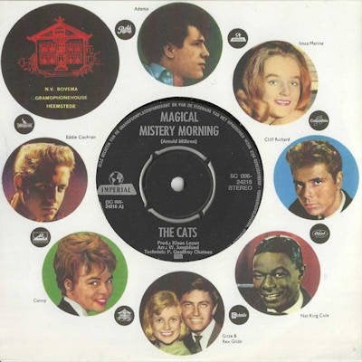 The CATS  1970  PALINGPOP uit VOLENDAM !! C1522, Ophalen of Verzenden, Gebruikt, 7 inch, Pop