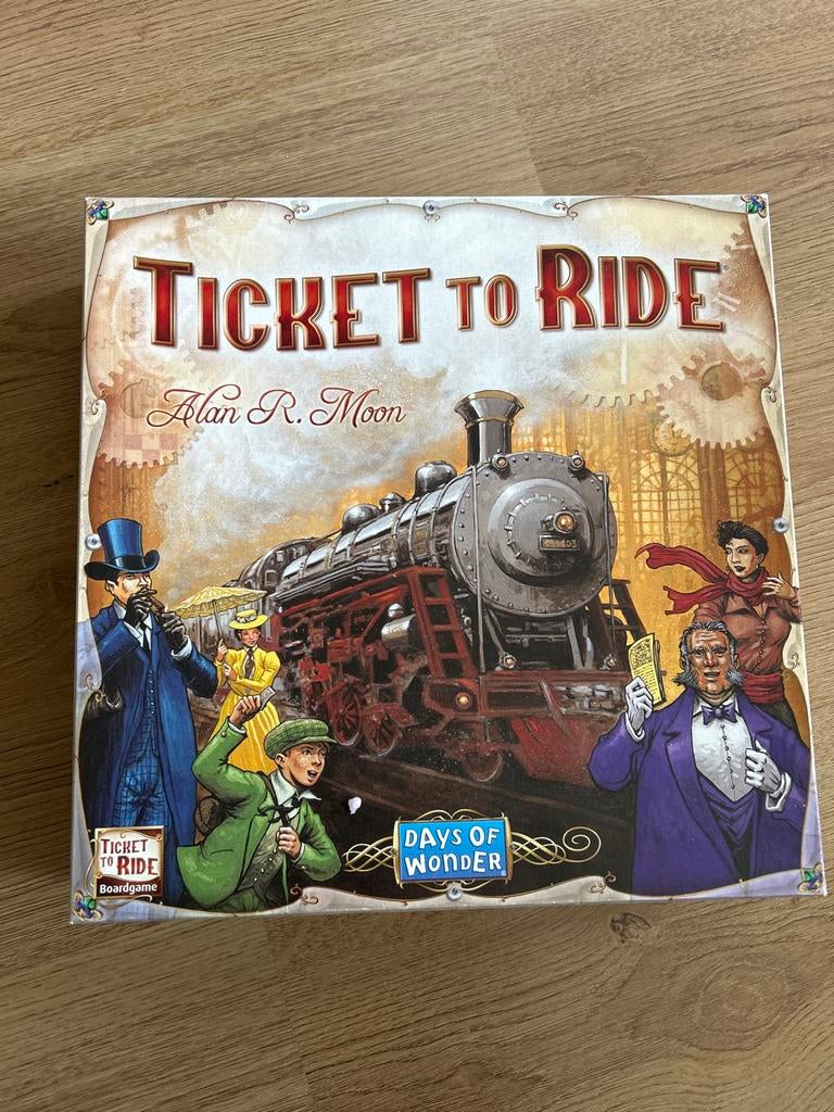 Ticket to Ride Bordspel - Classic, Ophalen of Verzenden, Zo goed als nieuw