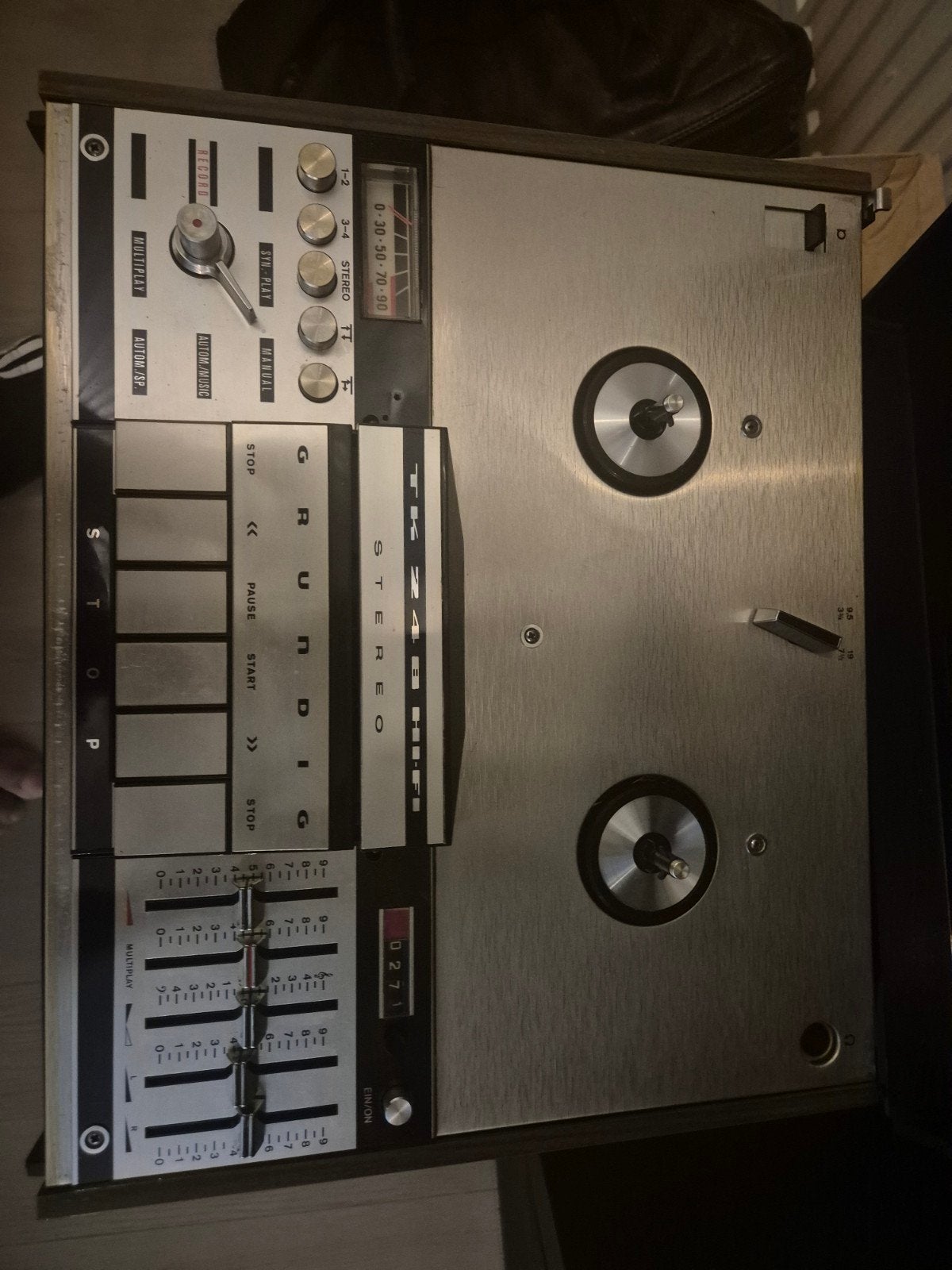 Grundig TK 248 HiFi Bandrecorder (niet getest), Ophalen of Verzenden, Bandrecorder