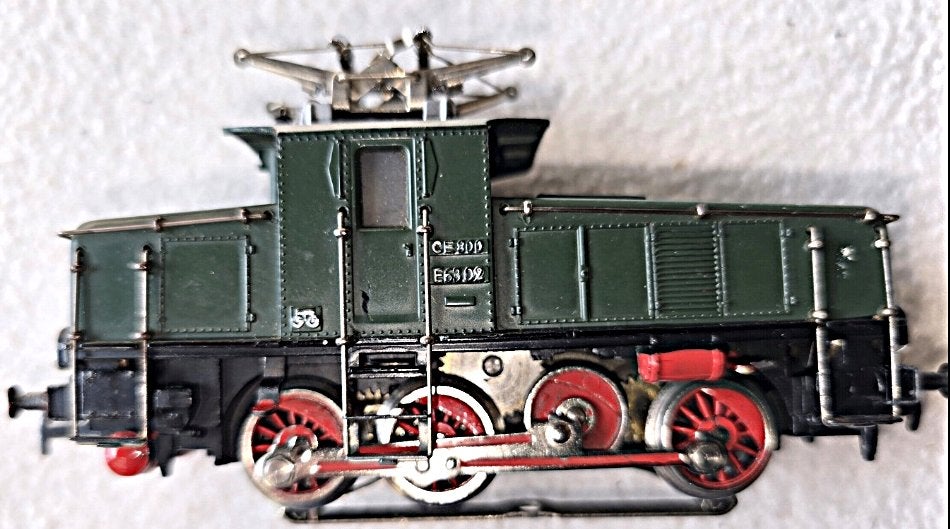 marklinHO-zware metalen Loc CE 800{3001}E63-jaren 50 strak!, Hobby en Vrije tijd, Wisselstroom, Gebruikt, Locomotief, Ophalen of Verzenden