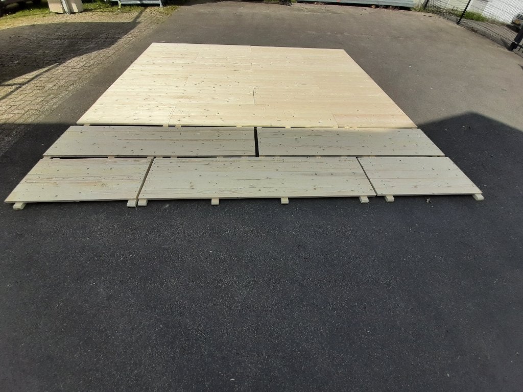 Foto 16 van te koop tentvloer vlondervloer hout voor tenten op voorraad.