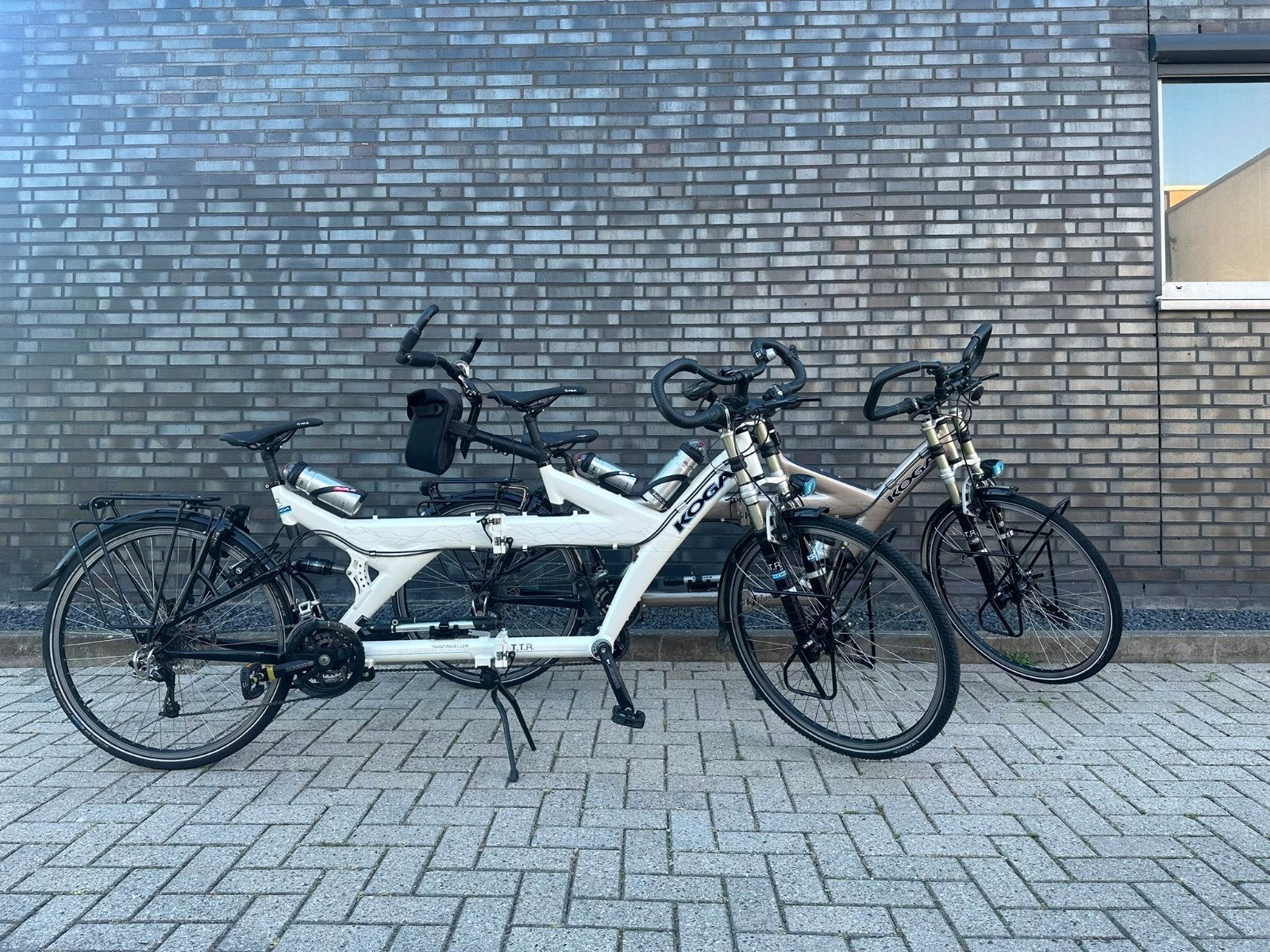 Koga Miyata TwinTraveller Tandem Vouwbaar ZGAN!, Fietsen en Brommers, Fietsen | Tandems, 53 tot 57 cm, Opvouwbaar, Ophalen of Verzenden