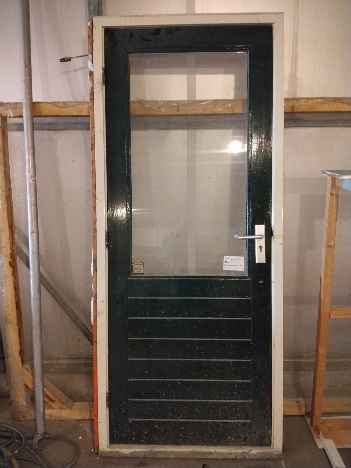 buitendeur, Doe-het-zelf en Verbouw, Deuren en Horren, Ophalen, Gebruikt, 80 tot 100 cm, 200 tot 215 cm