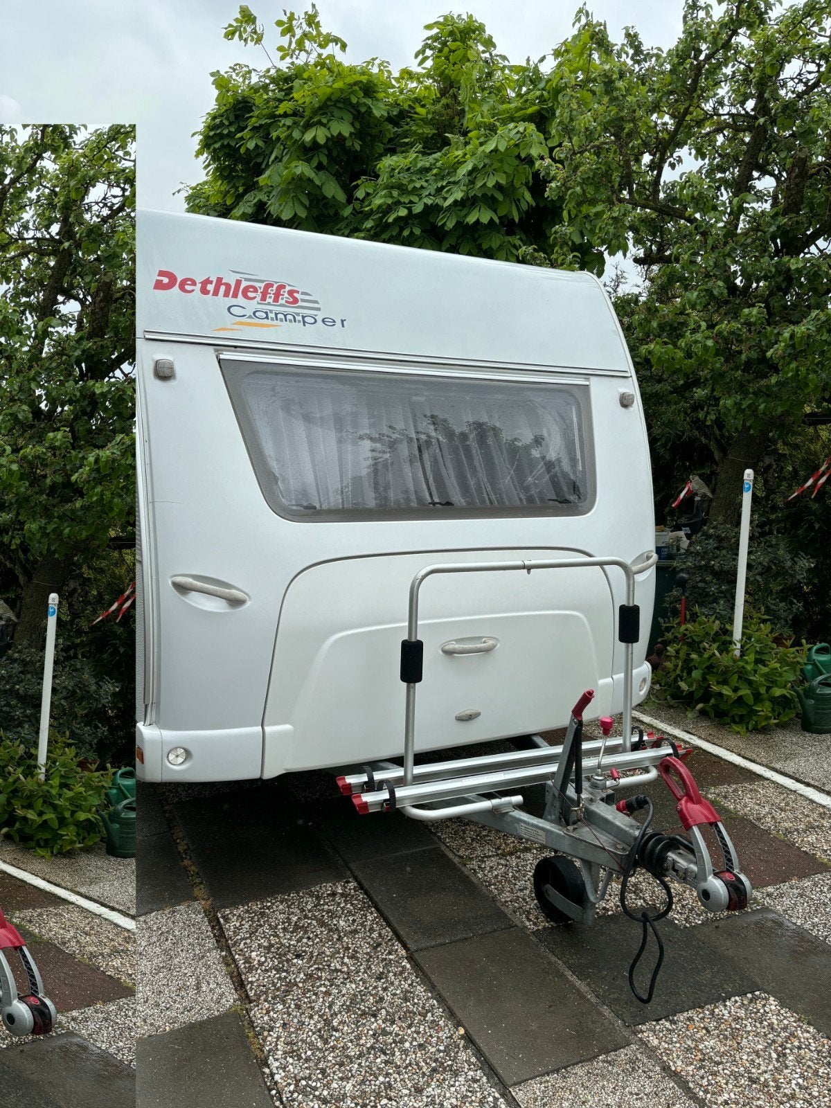 Te koop aangeboden Dethleffs Camper 450 DB, Schokbreker, Vast bed, Rondzit, 750 - 1000 kg