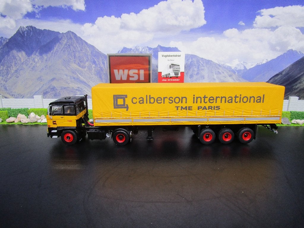 Wsi 01-3682 Calberson International TME Paris , Daf 2800, Hobby en Vrije tijd, Modelauto's | 1:50, Ophalen, Nieuw, Bus of Vrachtwagen