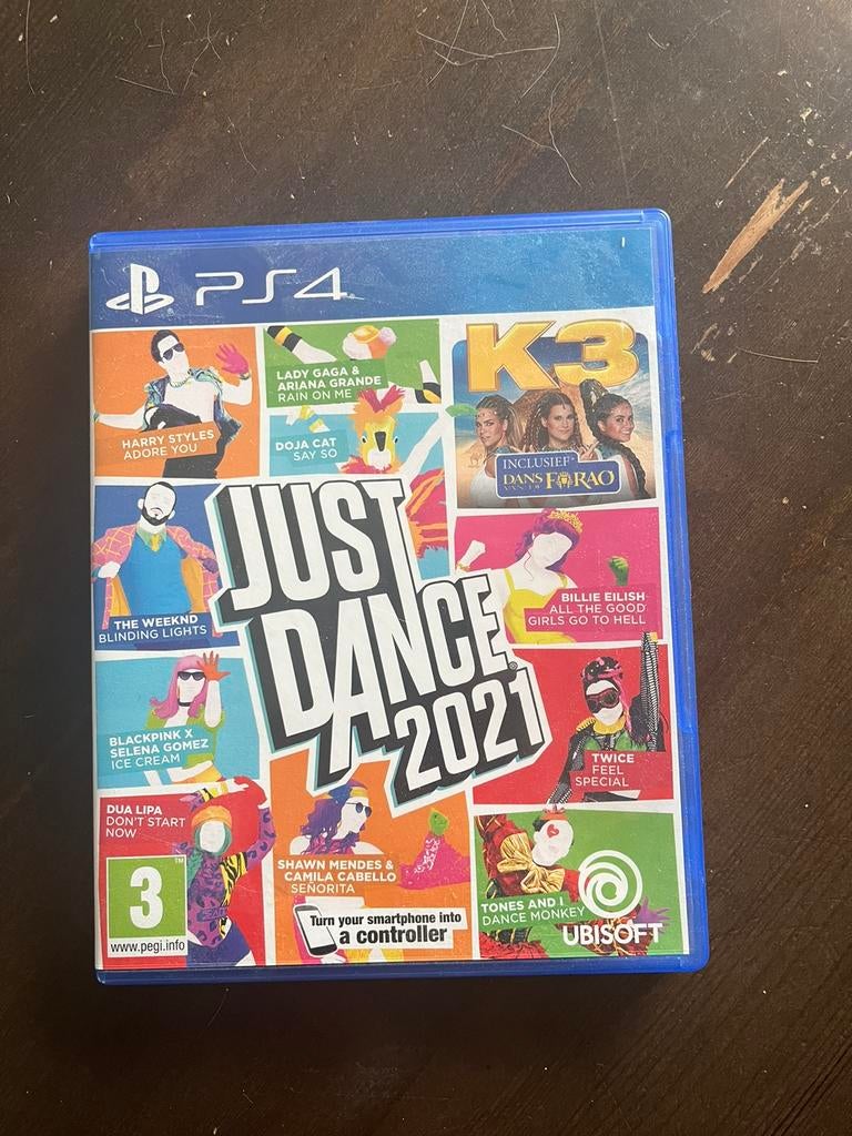 Just dance 2021 ps4, Muziek, Verzenden, Zo goed als nieuw, 3 spelers of meer