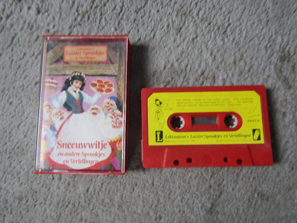 Cassette: Sneeuwitje en andere sprookjes van Lecturama, Gebruikt, Kinderen en Jeugd, 1 bandje, Ophalen of Verzenden