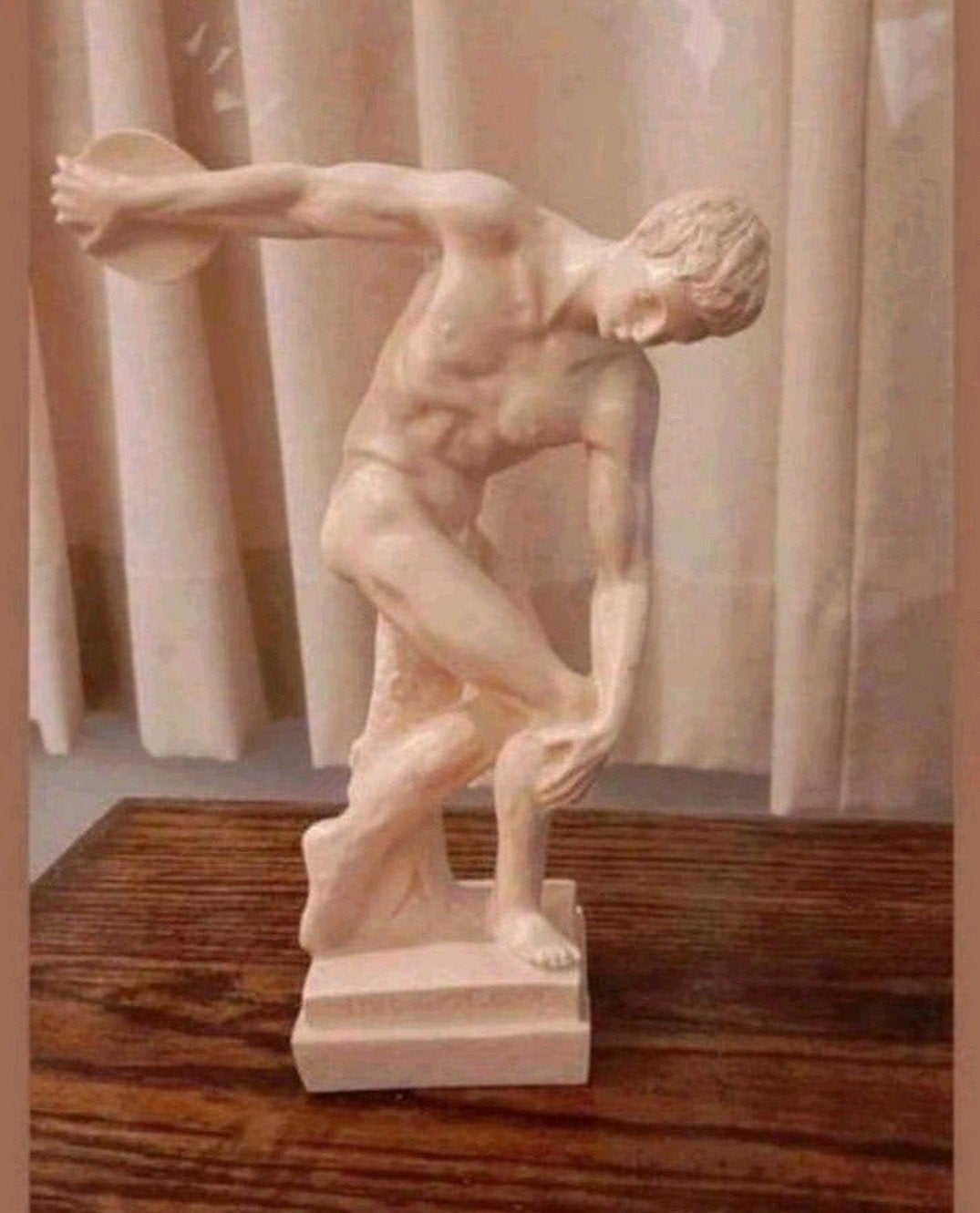 Prachtig gedetailleerd beeld van de klassieke Discuswerper,, Huis en Inrichting, Ophalen of Verzenden, Zo goed als nieuw
