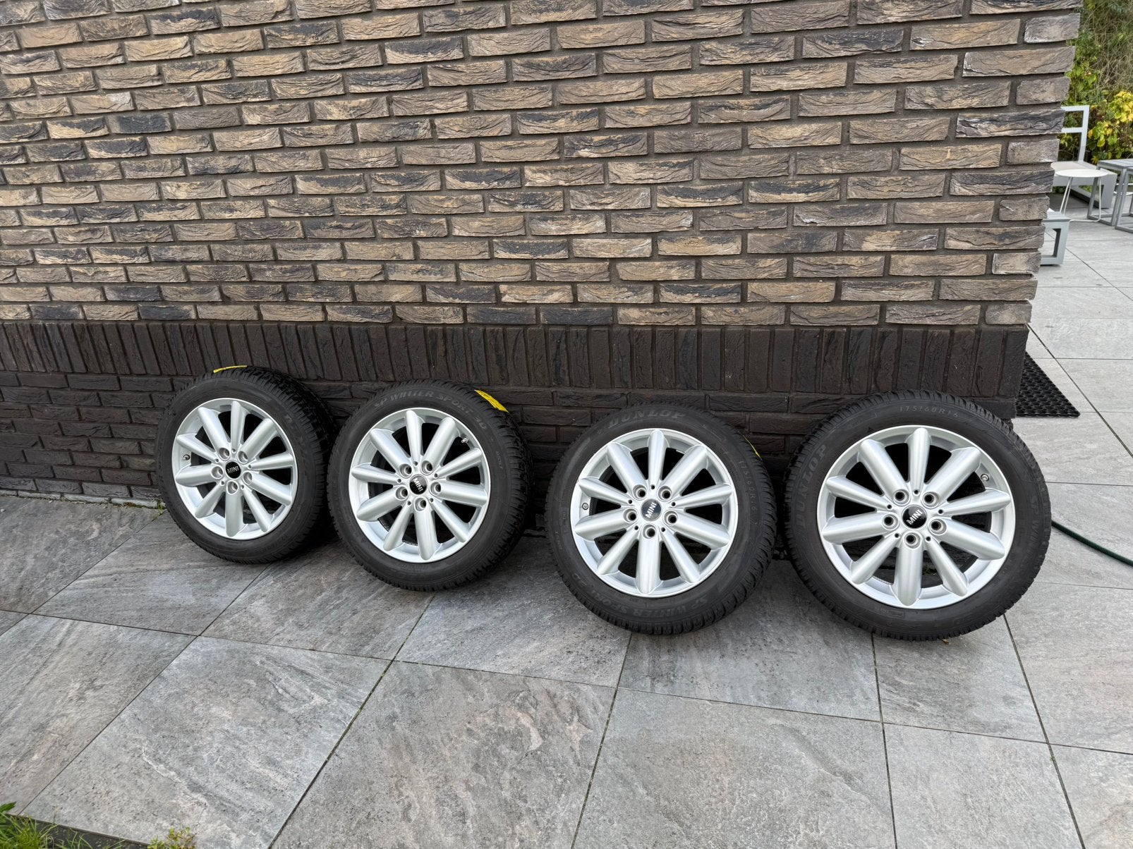 Velgen en winterbanden voor Mini F56 (oa Cooper SE electric), Ophalen, Gebruikt, 16 inch, 175 mm