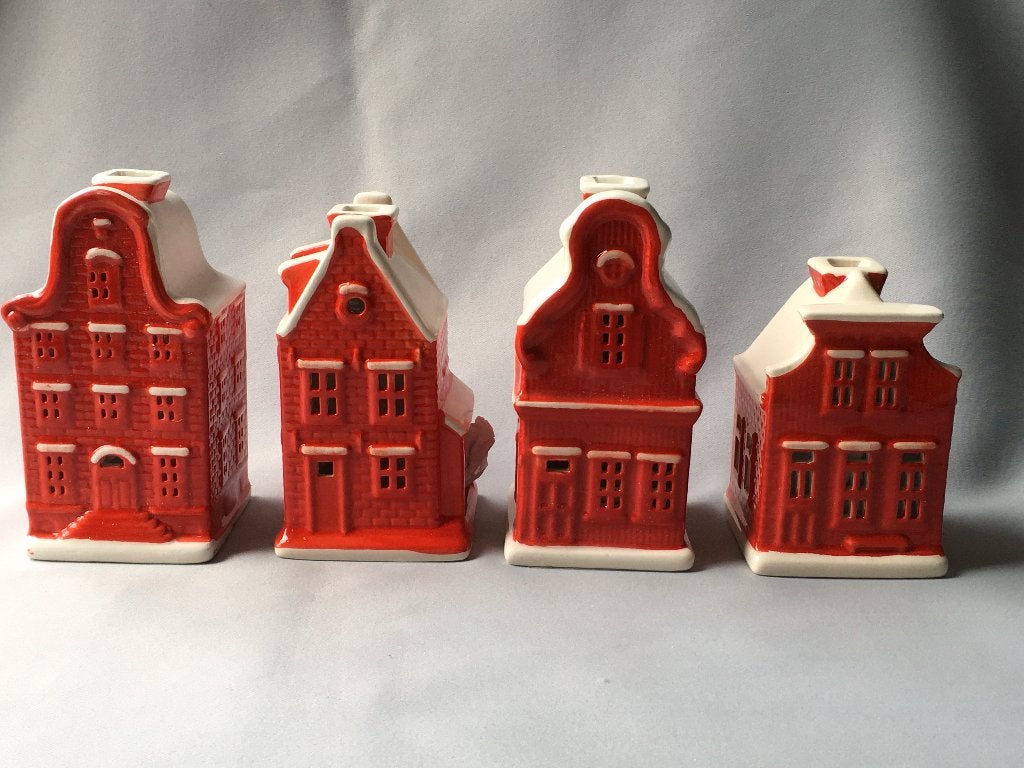 4 x hollandse huisjes, Albert Heijn, Ophalen of Verzenden