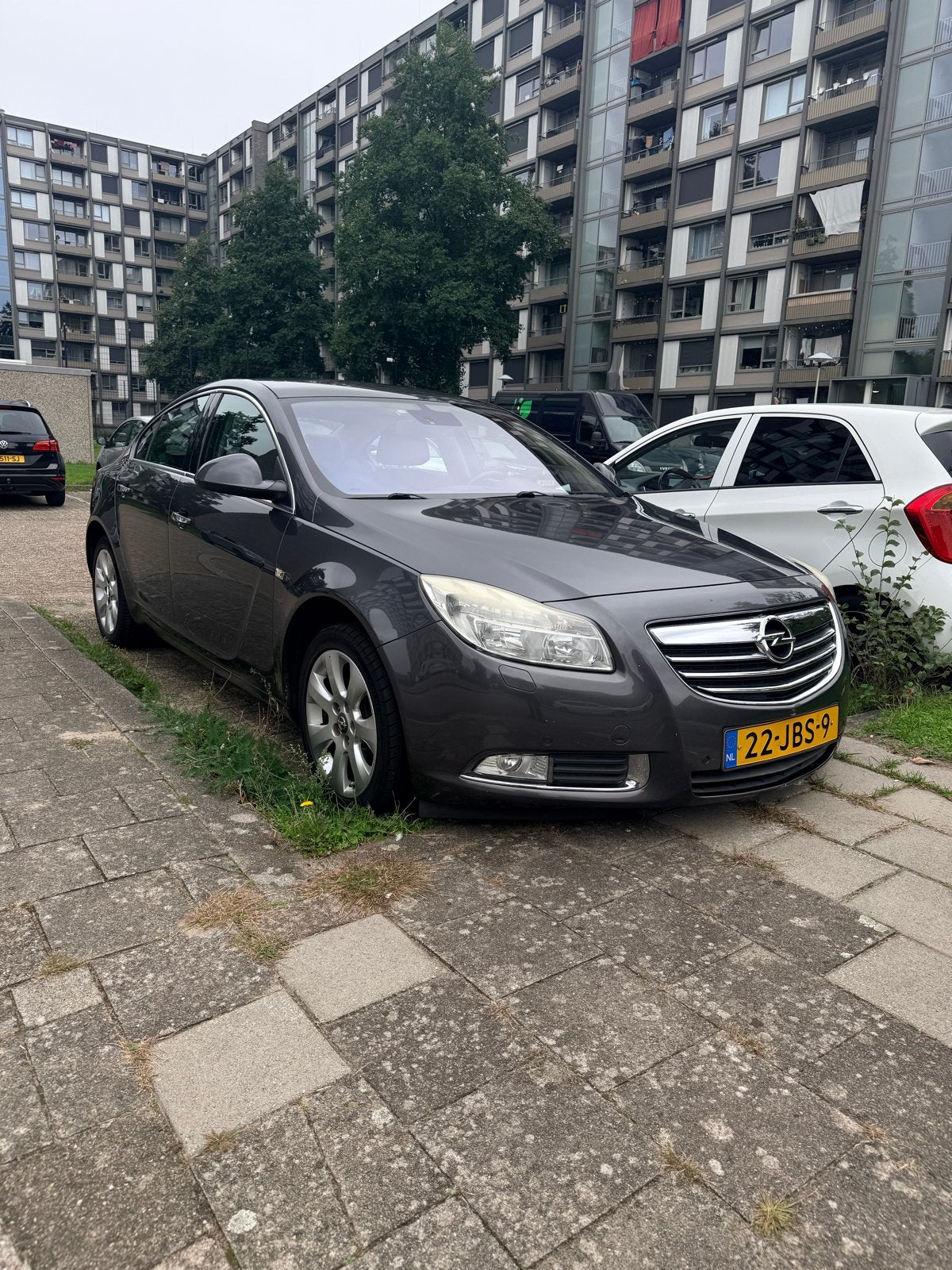 Opel Insignia 1.8 103KW 4-DRS 2009 Grijs APK 10-27, Euro 5, Zwart, 4 cilinders, Origineel Nederlands