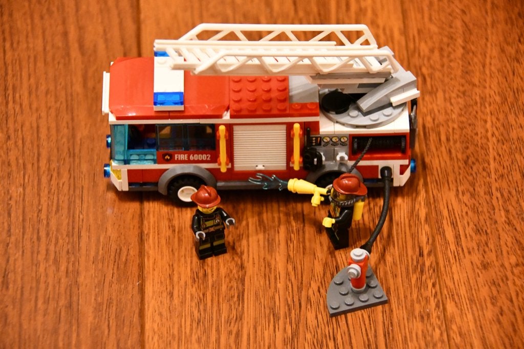 LEGO City Brandweertruck - 60002, City, Lego, Compleet, Ophalen of Verzenden