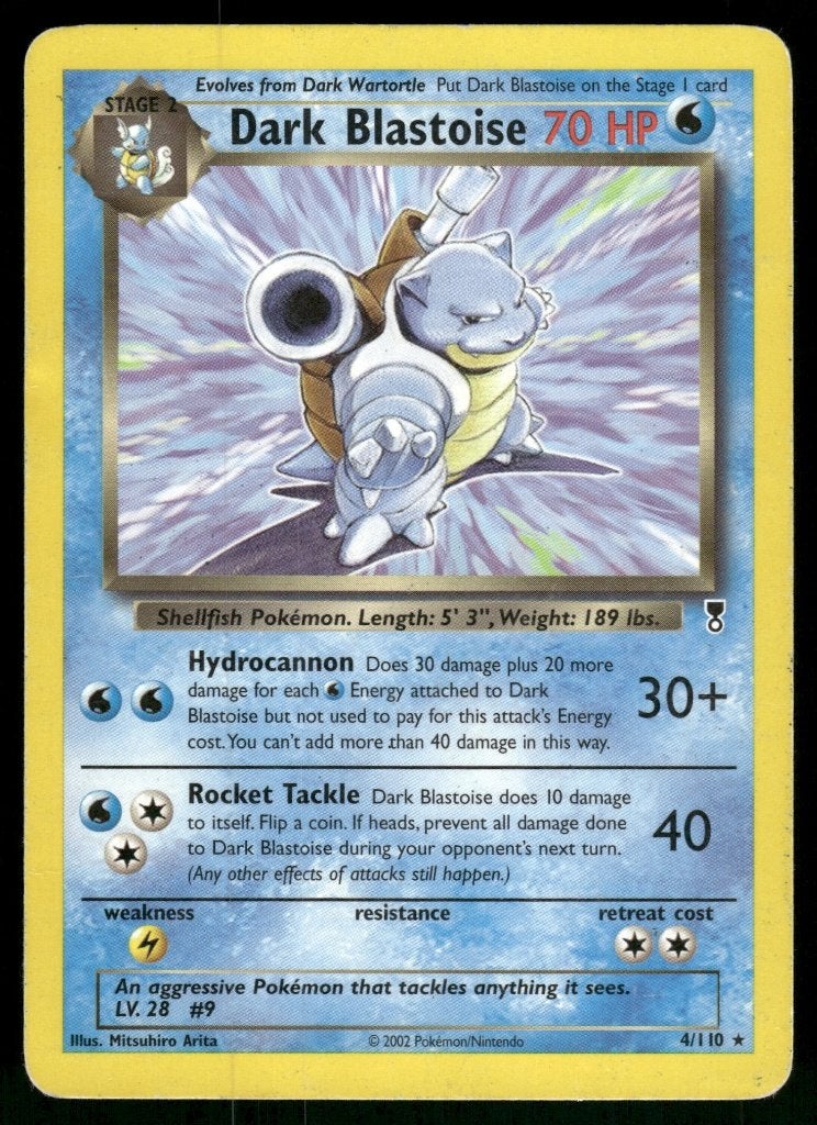 Dark Blastoise 4/110 - Legendary Collection (Good), Verzenden, Gebruikt