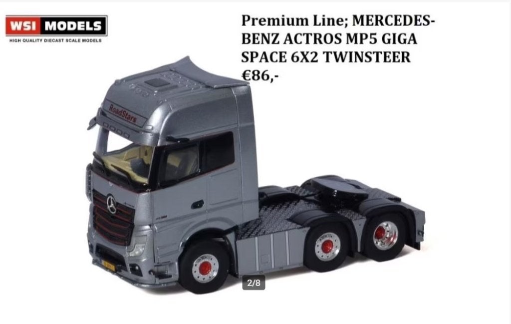 WSI Models  mb modellen, Ophalen of Verzenden, Nieuw, Bus of Vrachtwagen, Wsi