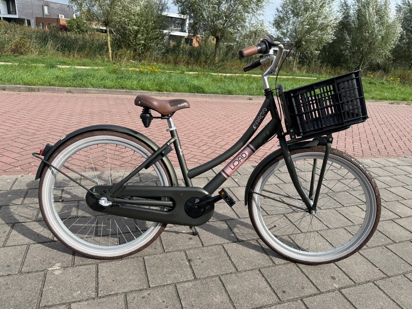 LOAD Cargo 24. Kinderfiets - zgan, Ophalen, Zo goed als nieuw, Terugtraprem, 20 inch of meer