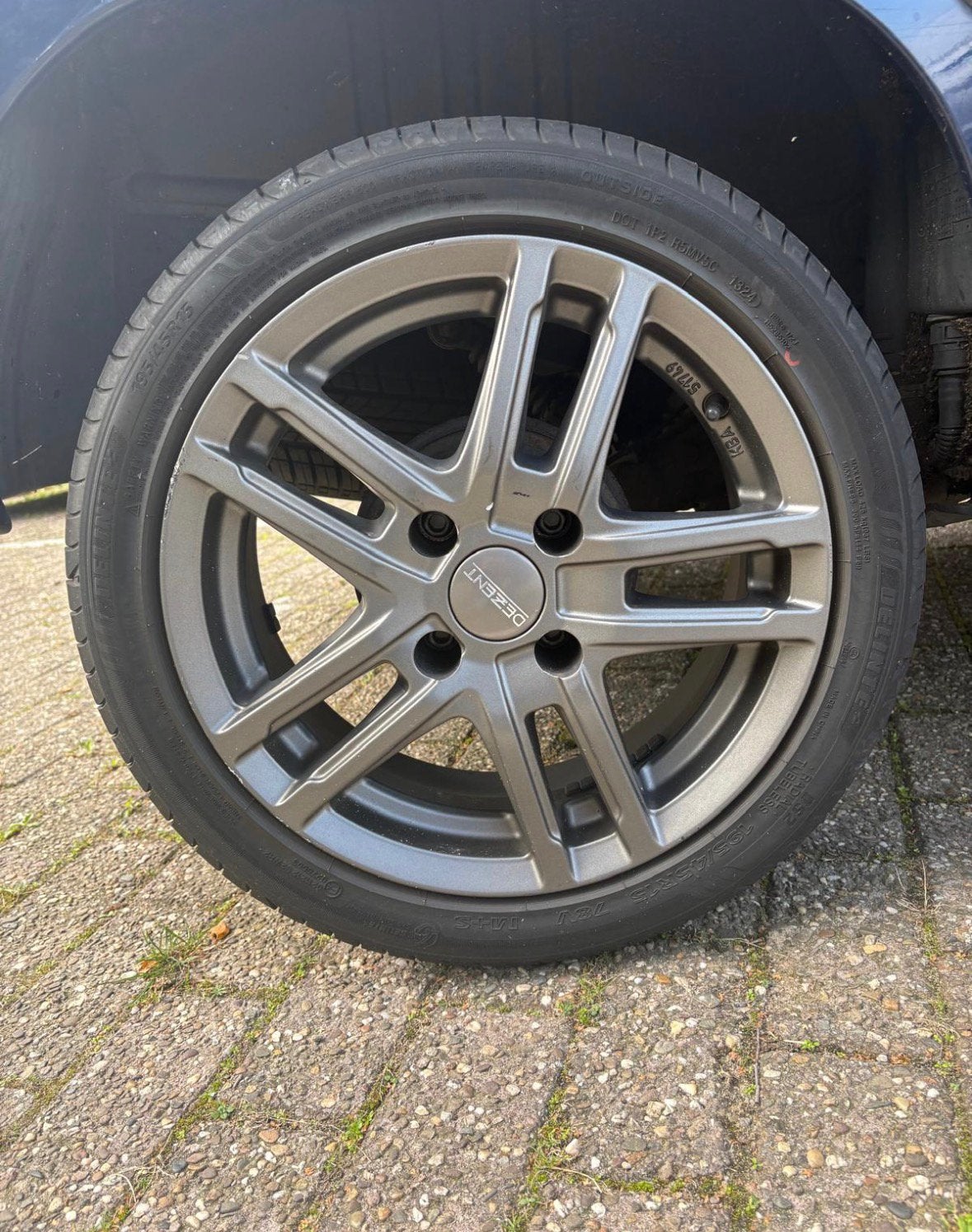 Velgen + banden 15 inch Peugeot 106/Citroen saxo, Ophalen, Gebruikt, 15 inch, Banden en Velgen