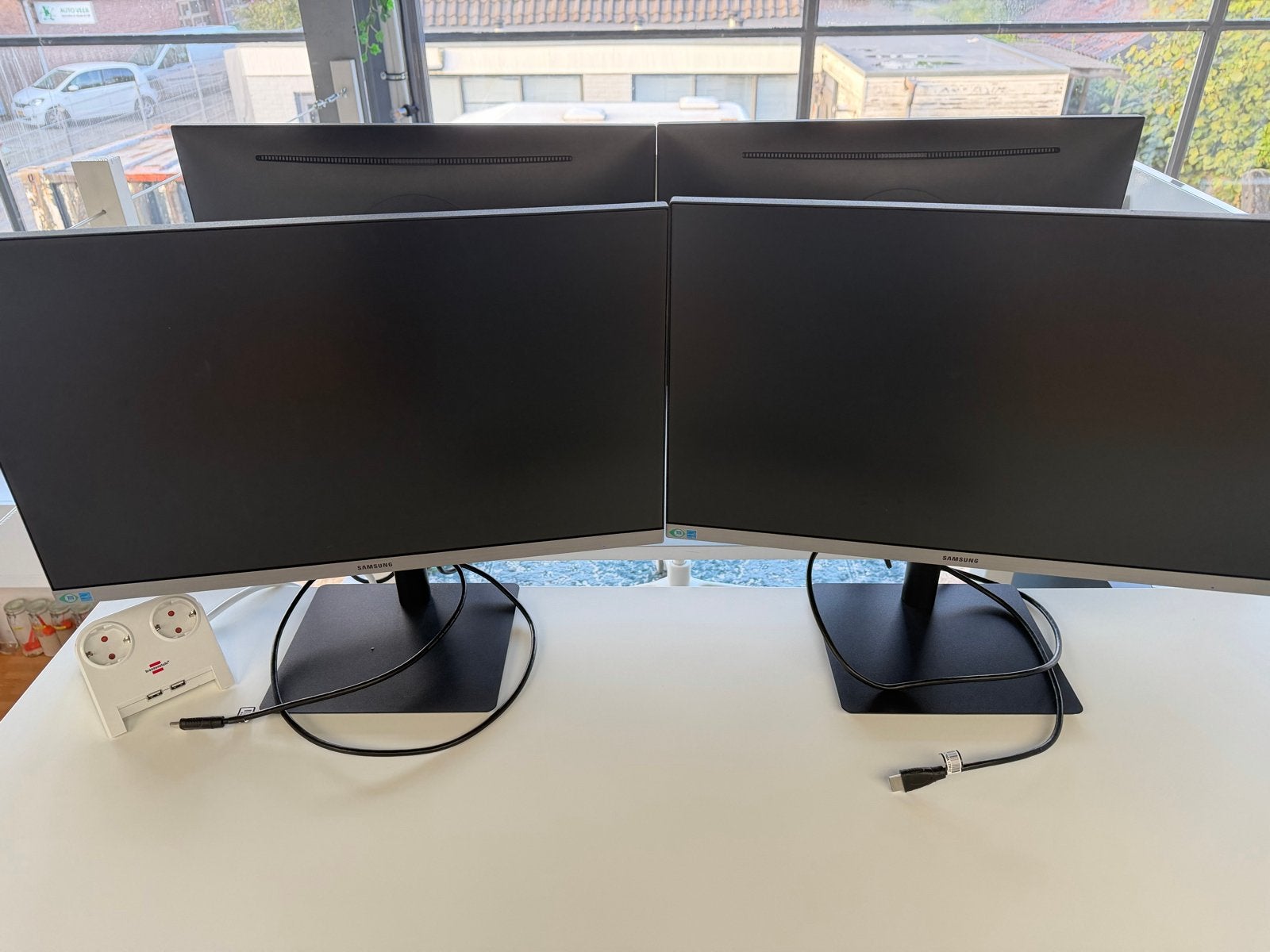 4 Samsung monitoren - Ideaal voor thuiskantoor of gaming, Computers en Software, Full HD, Zo goed als nieuw, 60 Hz of minder, Ophalen