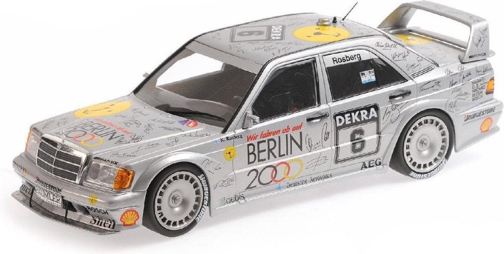 Mercedes-Benz 190E 2.5-16 Evo 2 Team AMG-Mercedes Minichamps, Minichamps, Auto, Nieuw, Ophalen of Verzenden