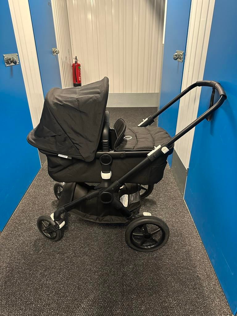 Bugaboo Fox 2 Complete met Wieg, Stoel en Accessoires, Ophalen, Gebruikt, Bugaboo, Combiwagen