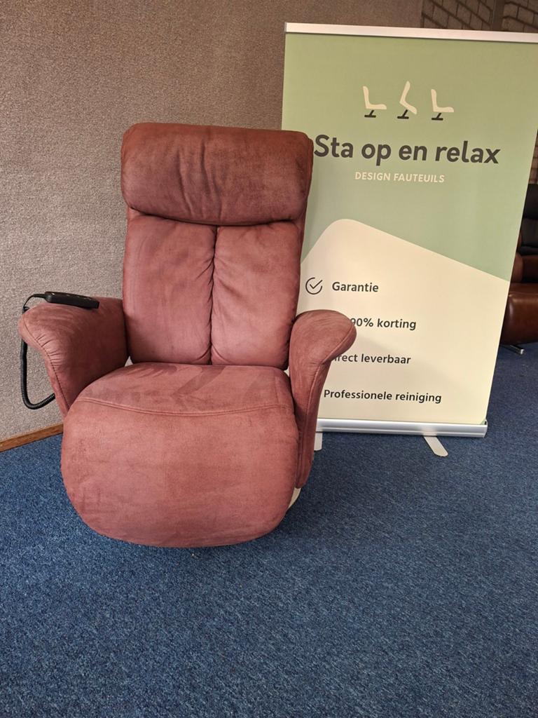 Sta op relax fauteuil Meubelzorg Sublime Evt op accu 🔋, Hoofdstraat 60 Schijndel, Ophalen of Verzenden, Zo goed als nieuw, Staopenrelax@gmail.com