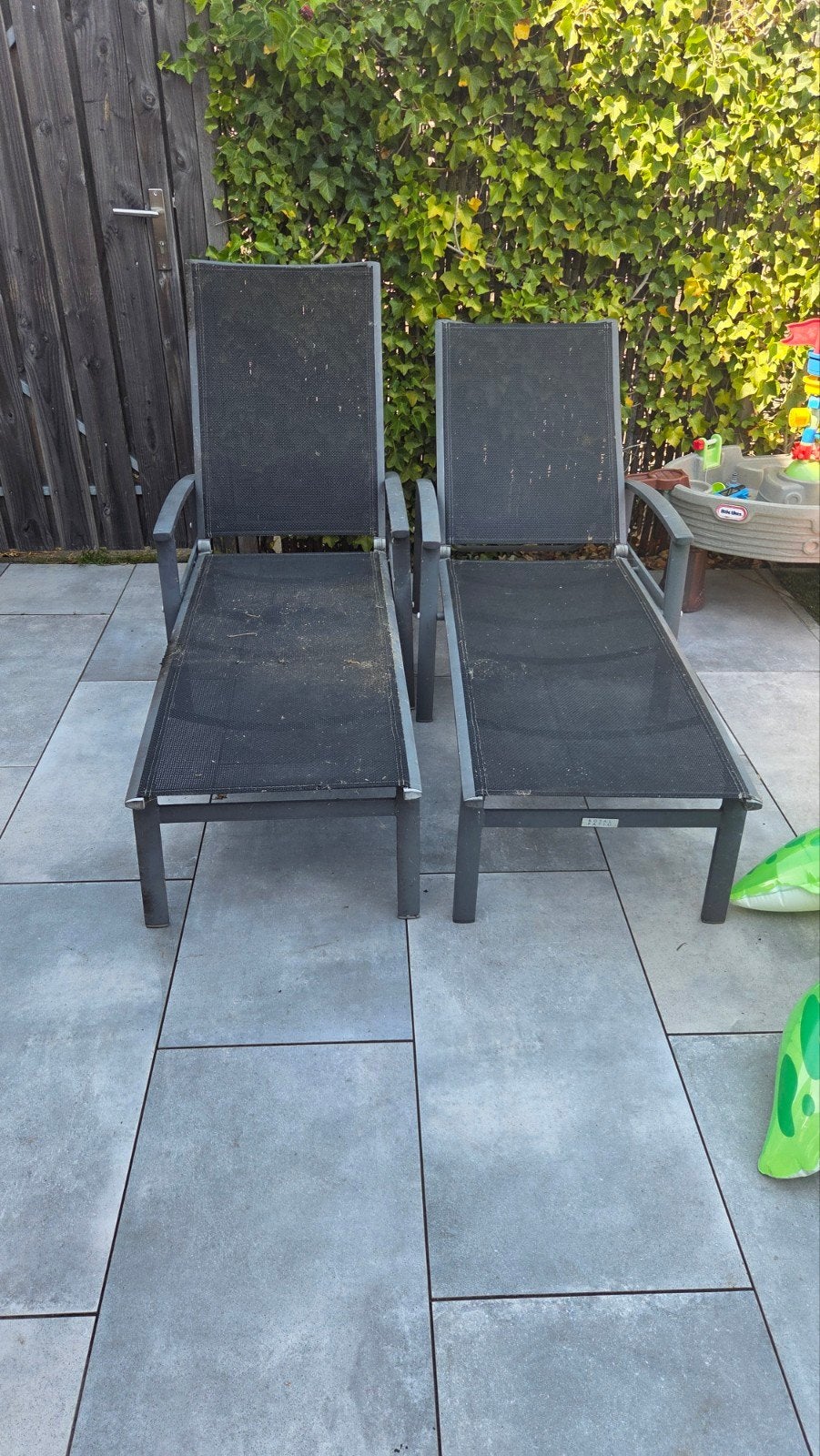 Twee verstelbare ligbedden voor de tuin, Tuin en Terras, Ligbedden, Ophalen