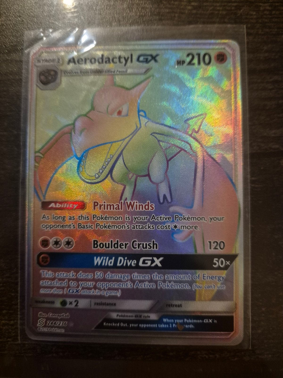 Aerodactyl gx 244/236, Ophalen of Verzenden, Nieuw