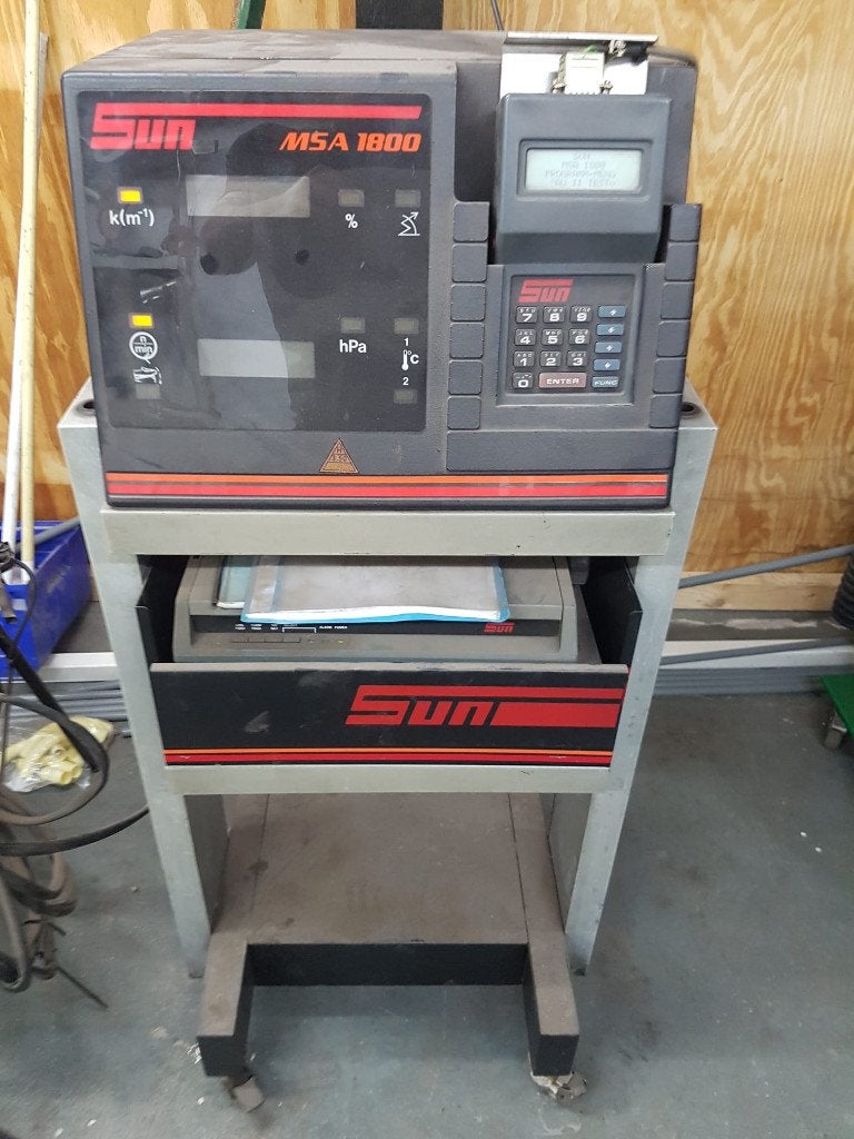 Diesel roetmeting SUN - MSA 1800, Ophalen, Gebruikt