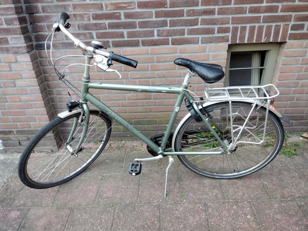 Giant herenfiets, Fietsen en Brommers, Ophalen, Gebruikt, Giant, Versnellingen