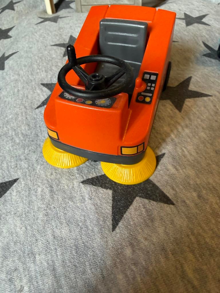 Playmobil Vuilniswagen met Veegmachine, Ophalen of Verzenden, Gebruikt, Jongen of Meisje