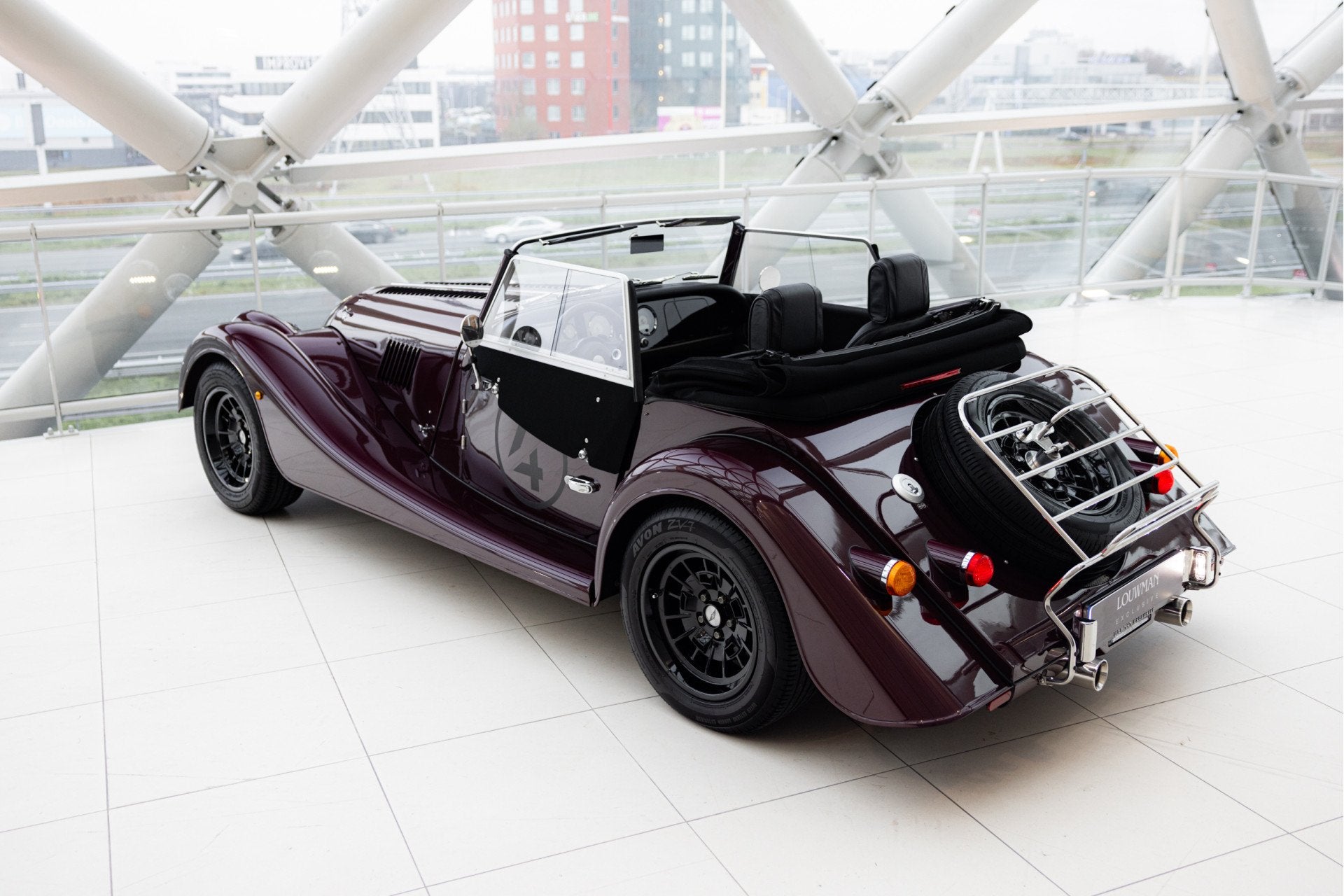 Morgan Plus Four Automatic | Airbags | ESP | Sennheiser Audi, Auto's, Achterwielaandrijving, Gebruikt, 4 cilinders, Leder en Stof