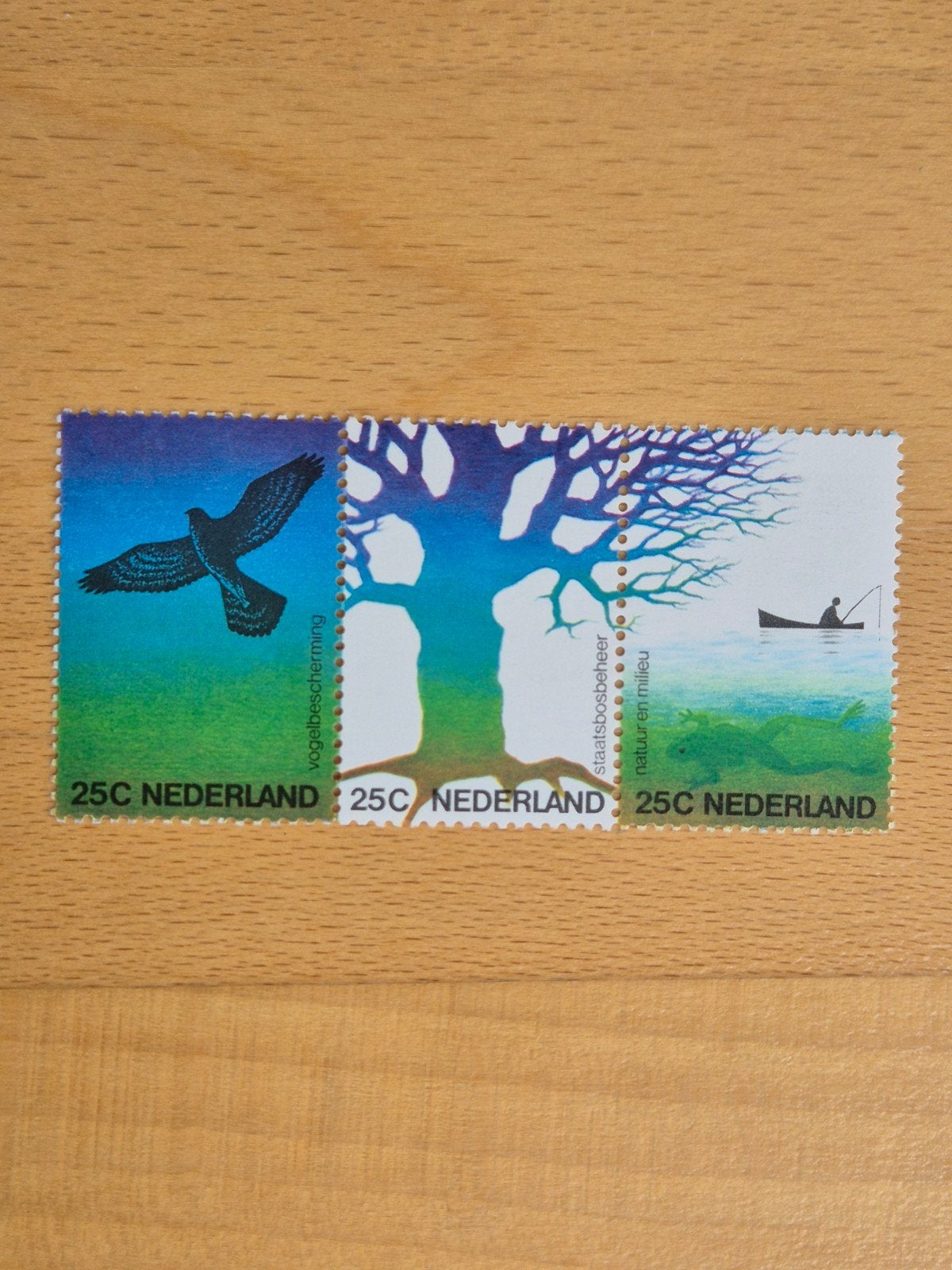 Nederland 1974 natuur en milieu, Ophalen of Verzenden, Na 1940, Postfris