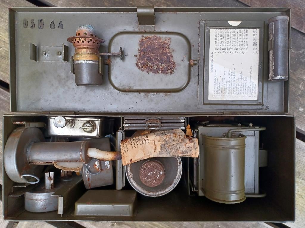 Zeldzame seinlampen set Duitse leger compleet!, Ophalen, Landmacht, Duitsland, Overige typen