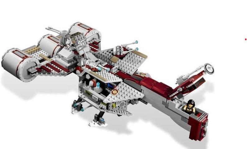 LEGO Star Wars 7964 Republic Frigate, Kinderen en Baby's, Star Wars, Lego, Ophalen of Verzenden, Zo goed als nieuw